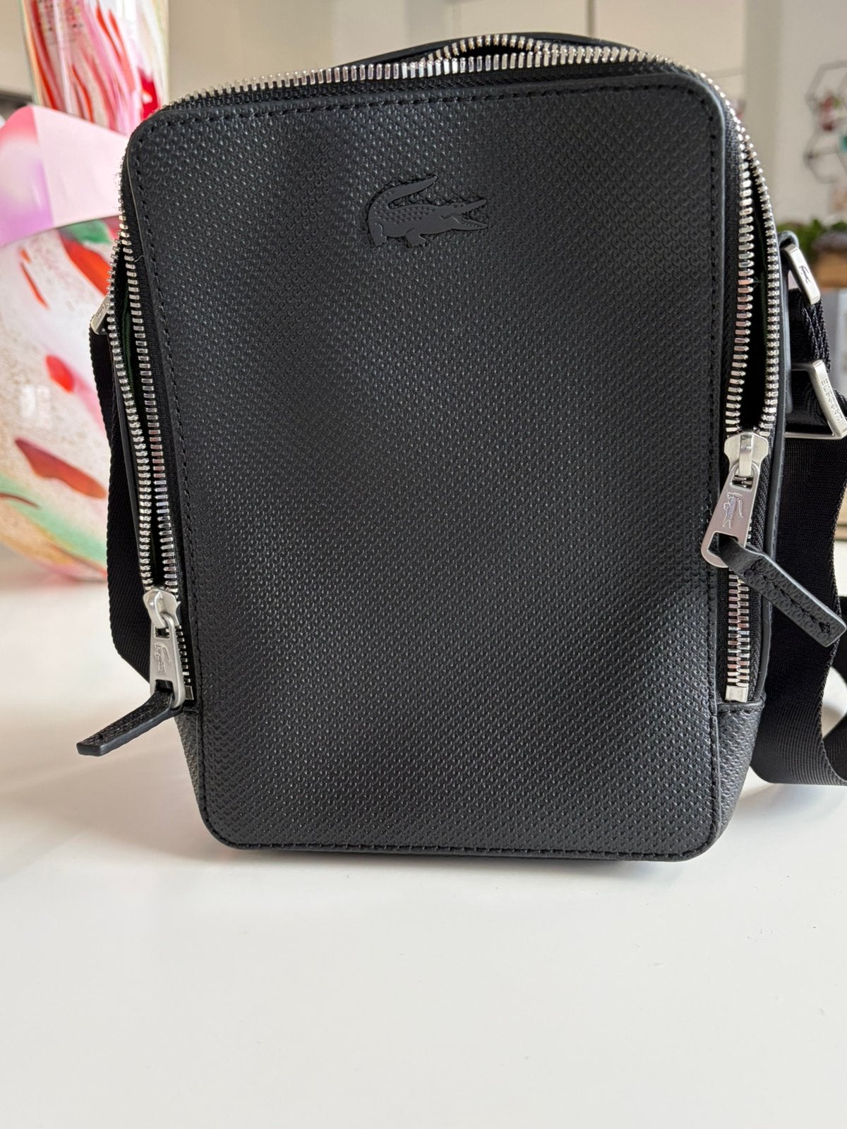 Sac bandouliere Lacoste orignal  homme neuf, Neuf, Autres marques, Cuir, Enlèvement ou Envoi