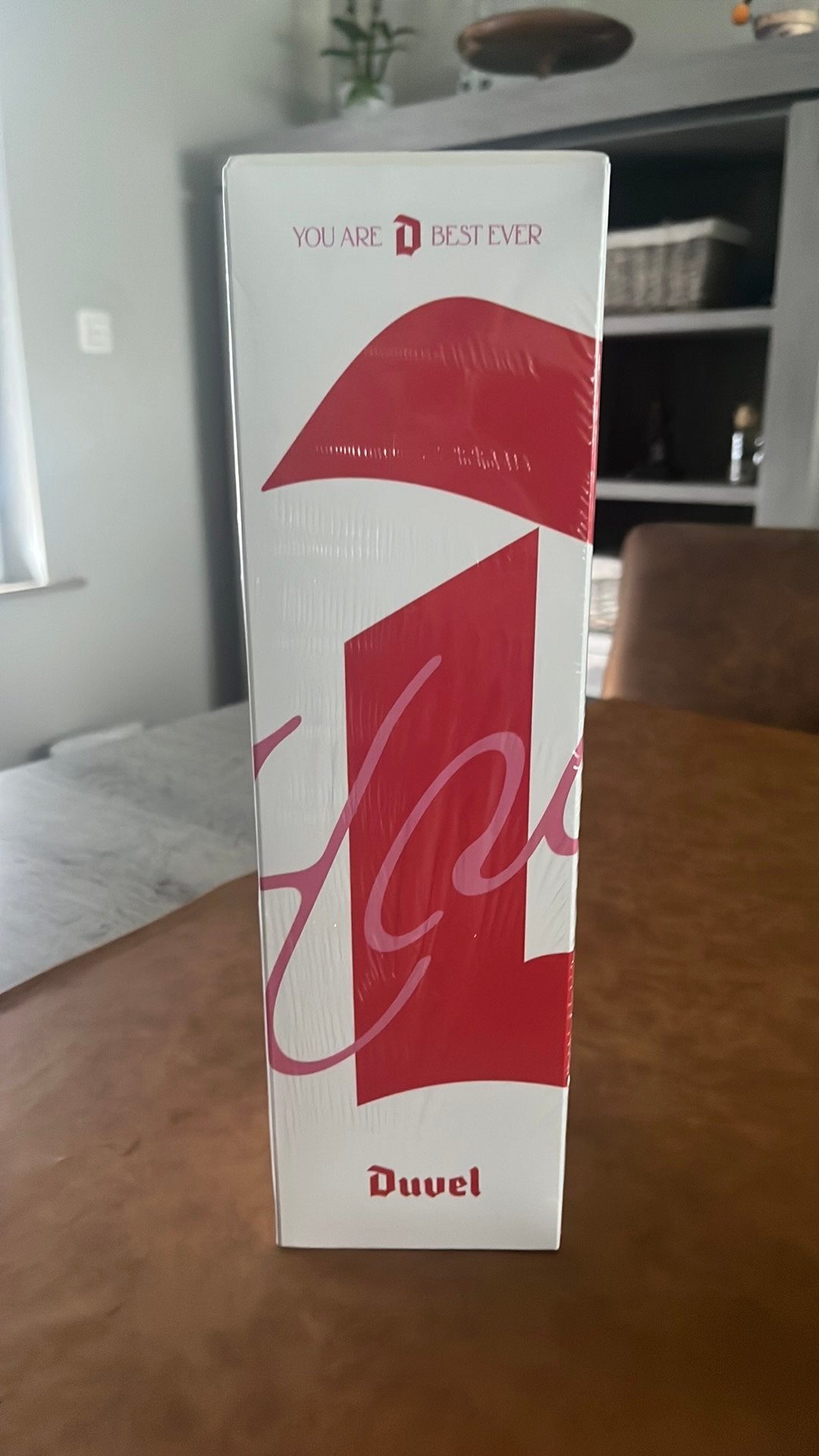Duvel fles moederdag, Verzamelen, Ophalen of Verzenden, Zo goed als nieuw