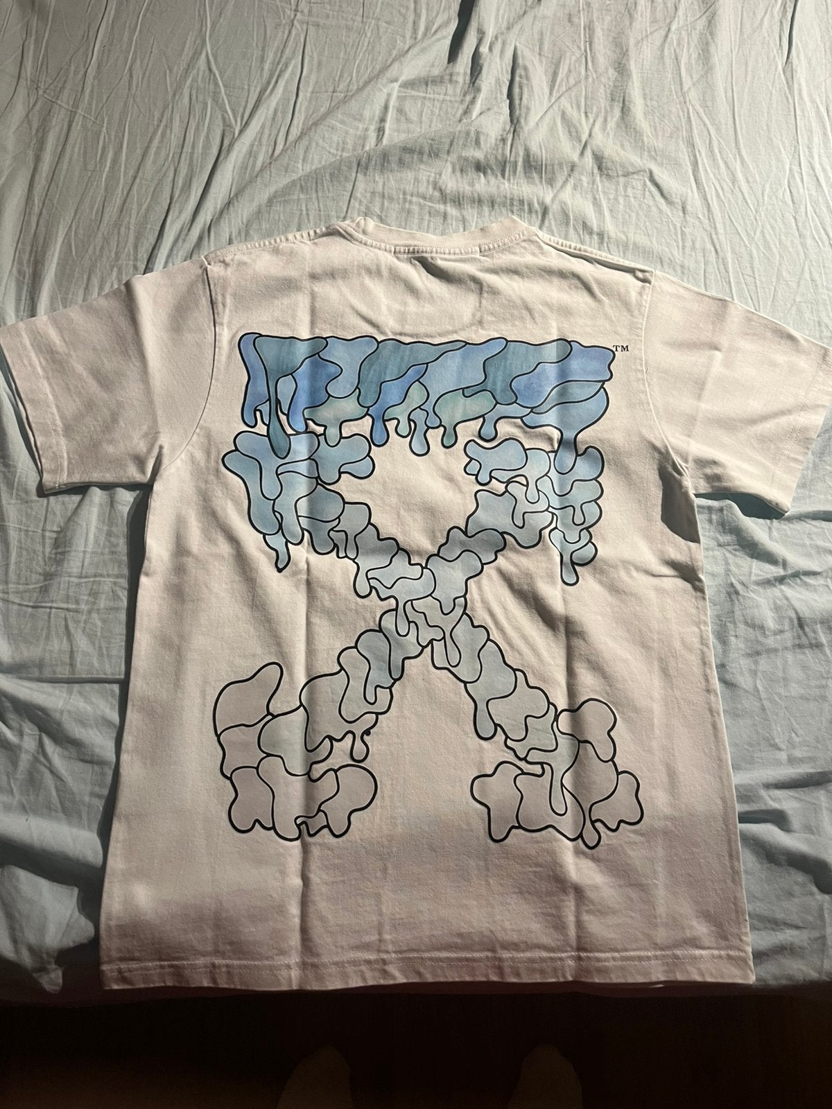 Off white T shirt medium, Kleding | Heren, T-shirts, Ophalen of Verzenden, Zo goed als nieuw