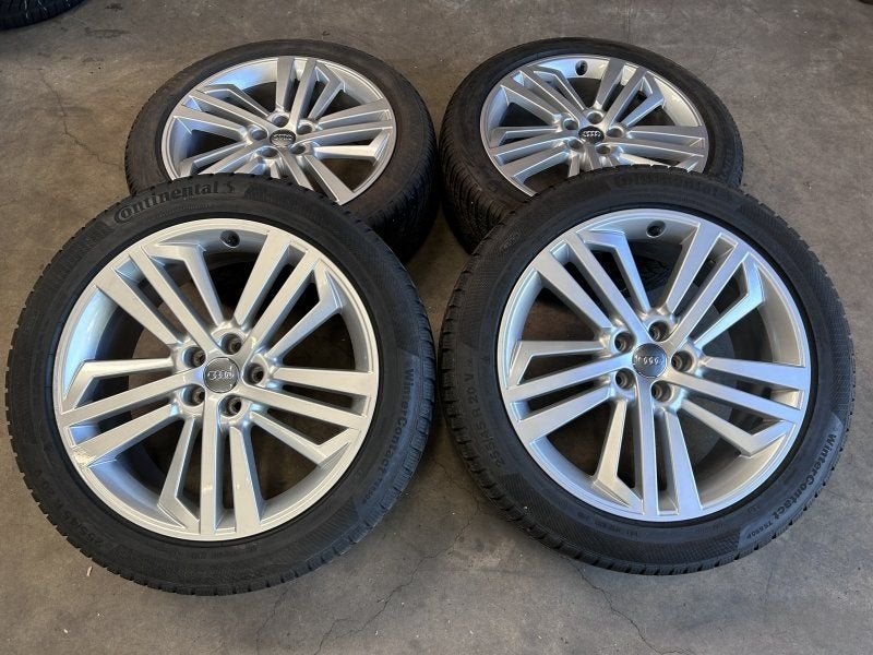 20 inch originele velgen + winterbanden Audi Q5 hybrid 80A60, Auto-onderdelen, Gebruikt, -, -, Banden en Velgen