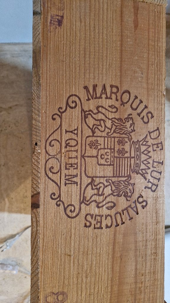 Caisse en bois exclusive sans couvercle YQUEM, Enlèvement, Comme neuf