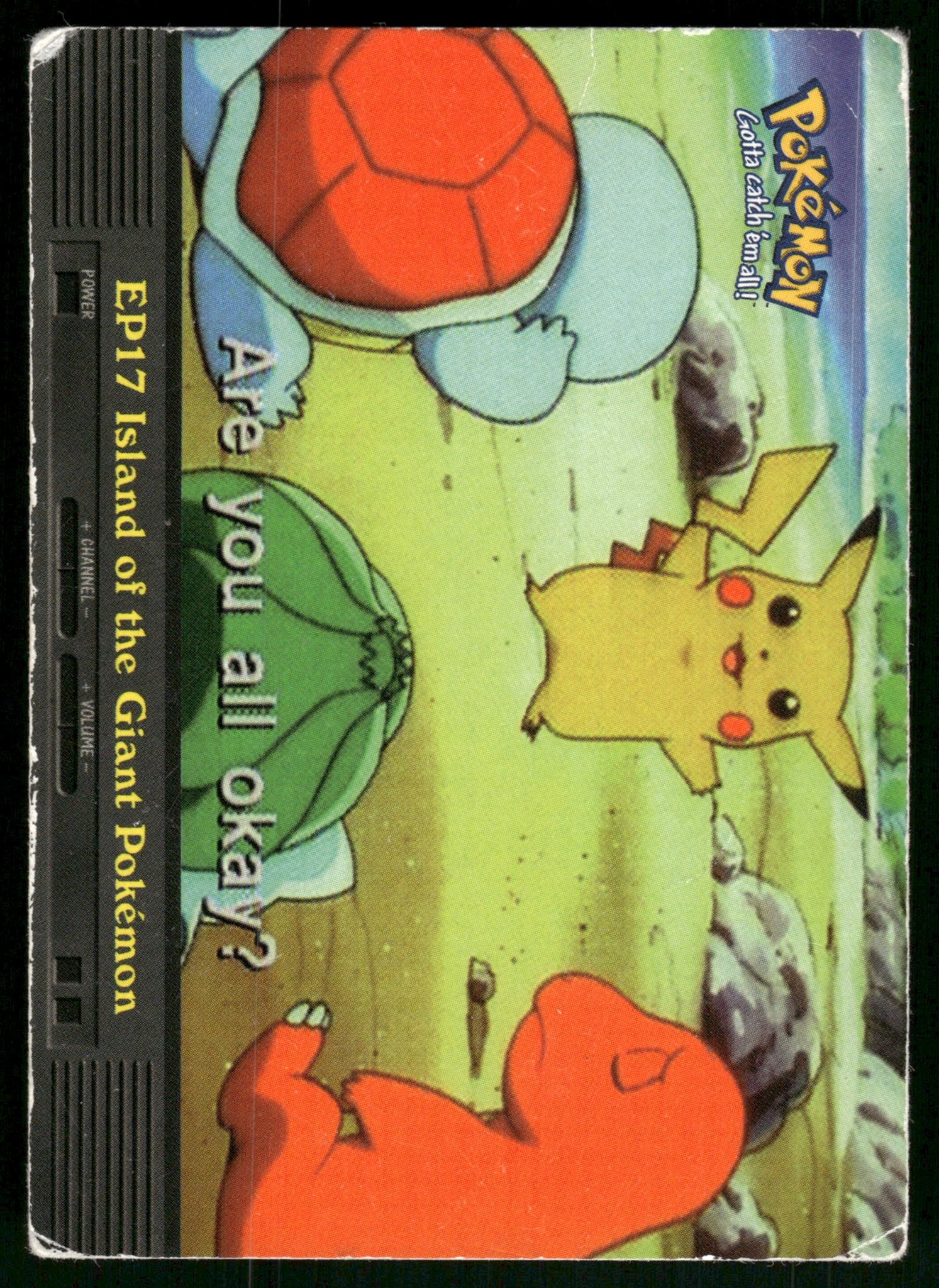 Island of the Giant Pokemon EP17/144 - Topps Series 2 (Fair), Hobby en Vrije tijd, Verzenden