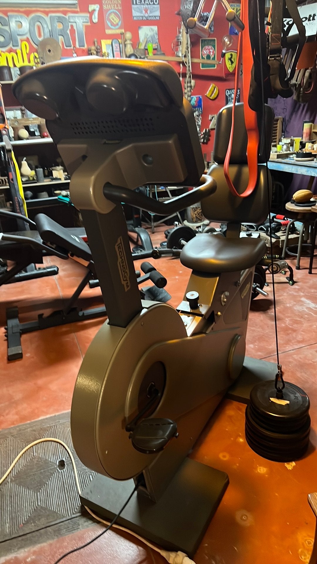 Professionele fitnessfietsen van Technogym, Ophalen, Gebruikt