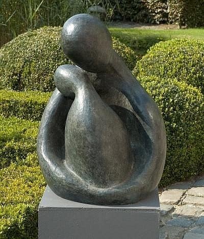 Sculpture d'art en bronze AFFECTION, Enlèvement ou Envoi