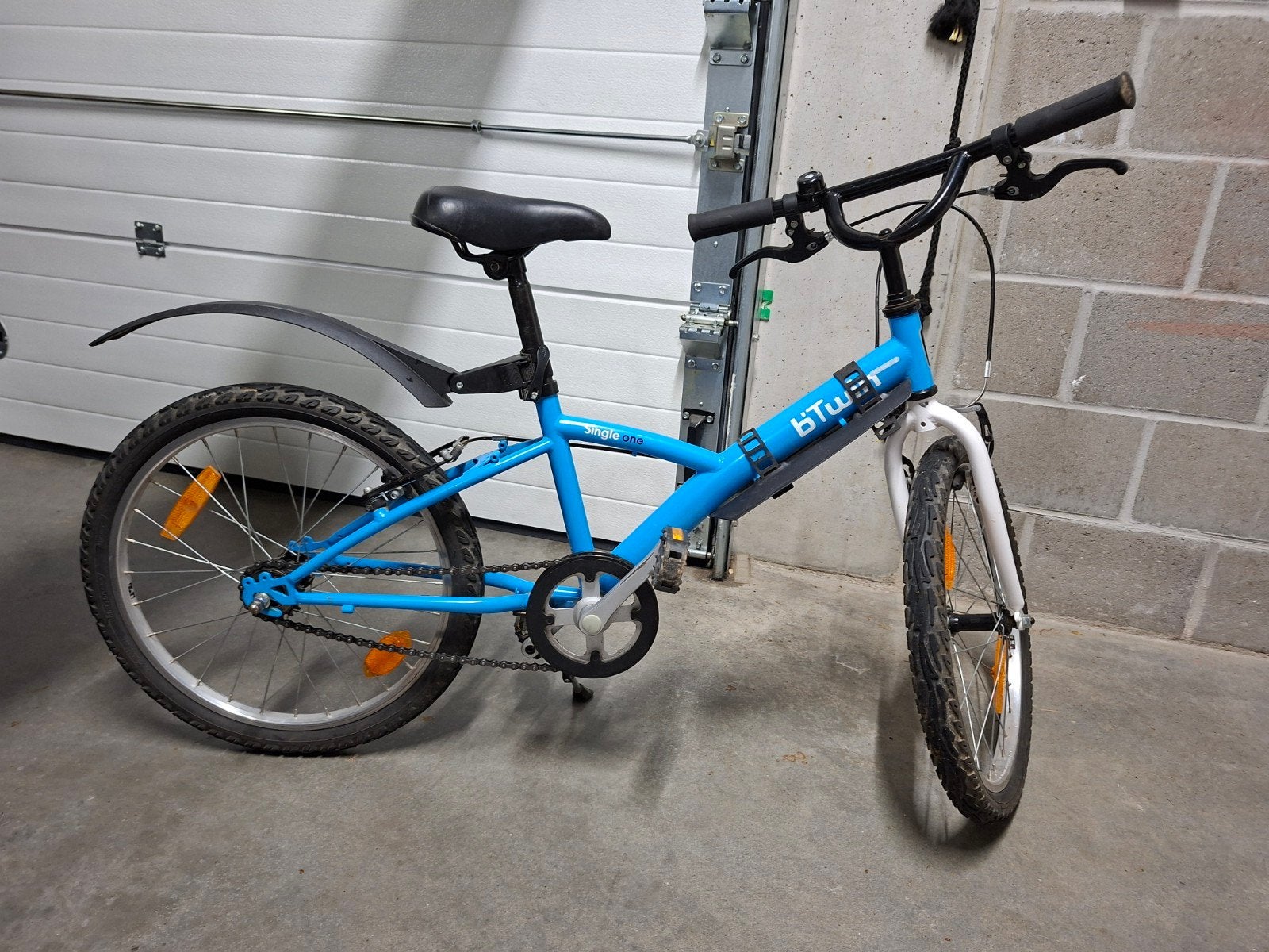 Velo btwin 20 pouces 6-9 ans, Vélos & Vélomoteurs, Enlèvement, Utilisé, Frein sur jante, Autres marques