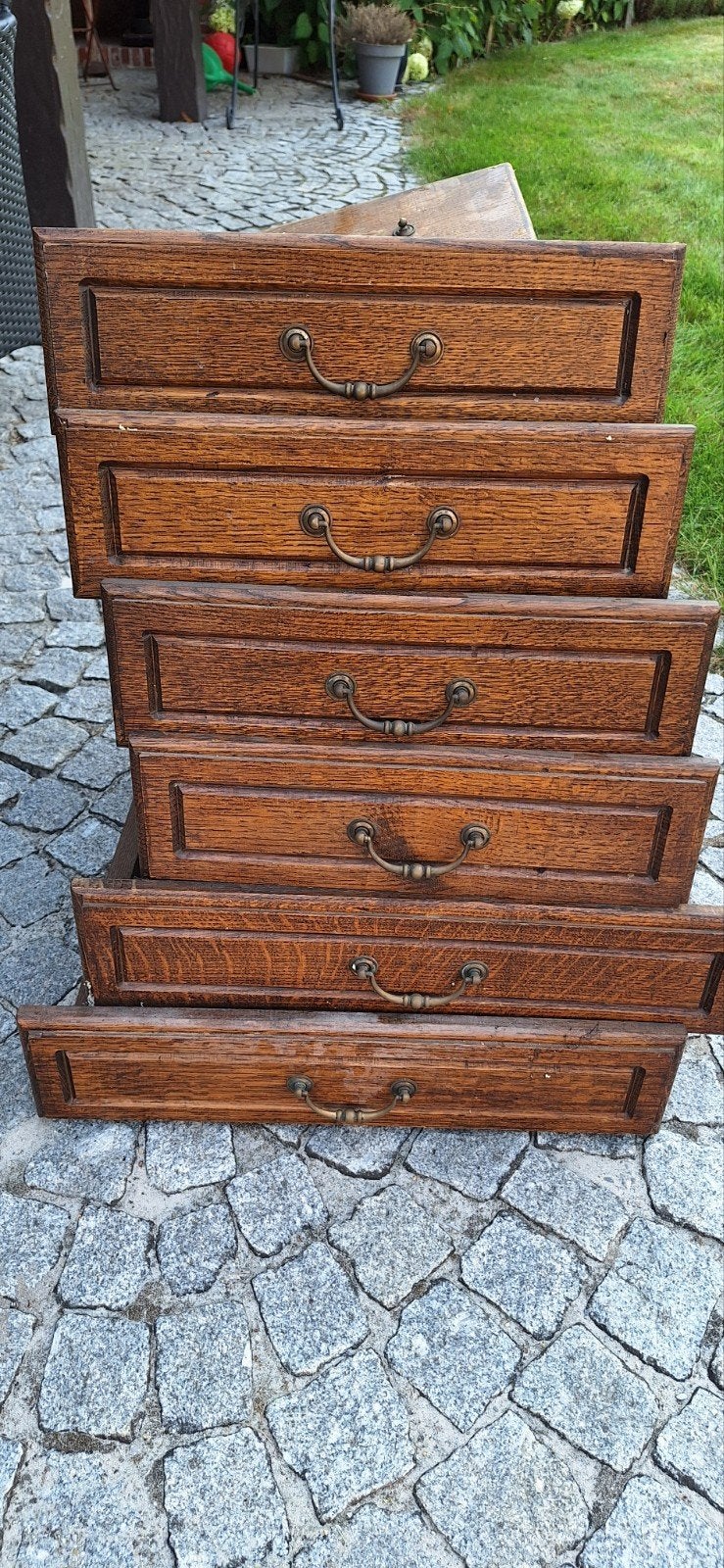 Massief eiken keukenkastjes en lades, Huis en Inrichting, Kasten | Ladekasten, Ophalen