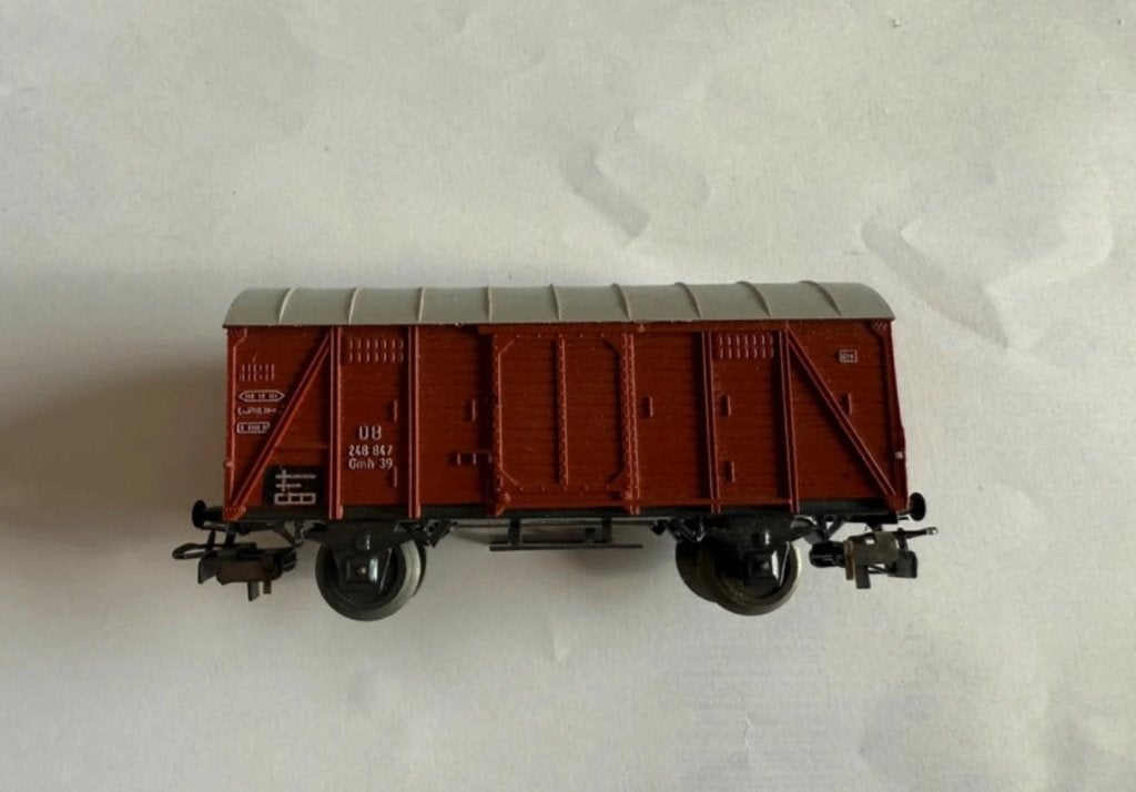 Wagon couvert Märklin 4410 DB Gmh 39 H0 portes coulissantes, Enlèvement ou Envoi, Courant alternatif, Wagon, Comme neuf