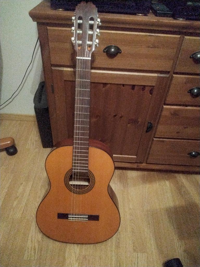 Guitare classique Alvaro + housse., Musique & Instruments, Enlèvement, Comme neuf, Avec valise