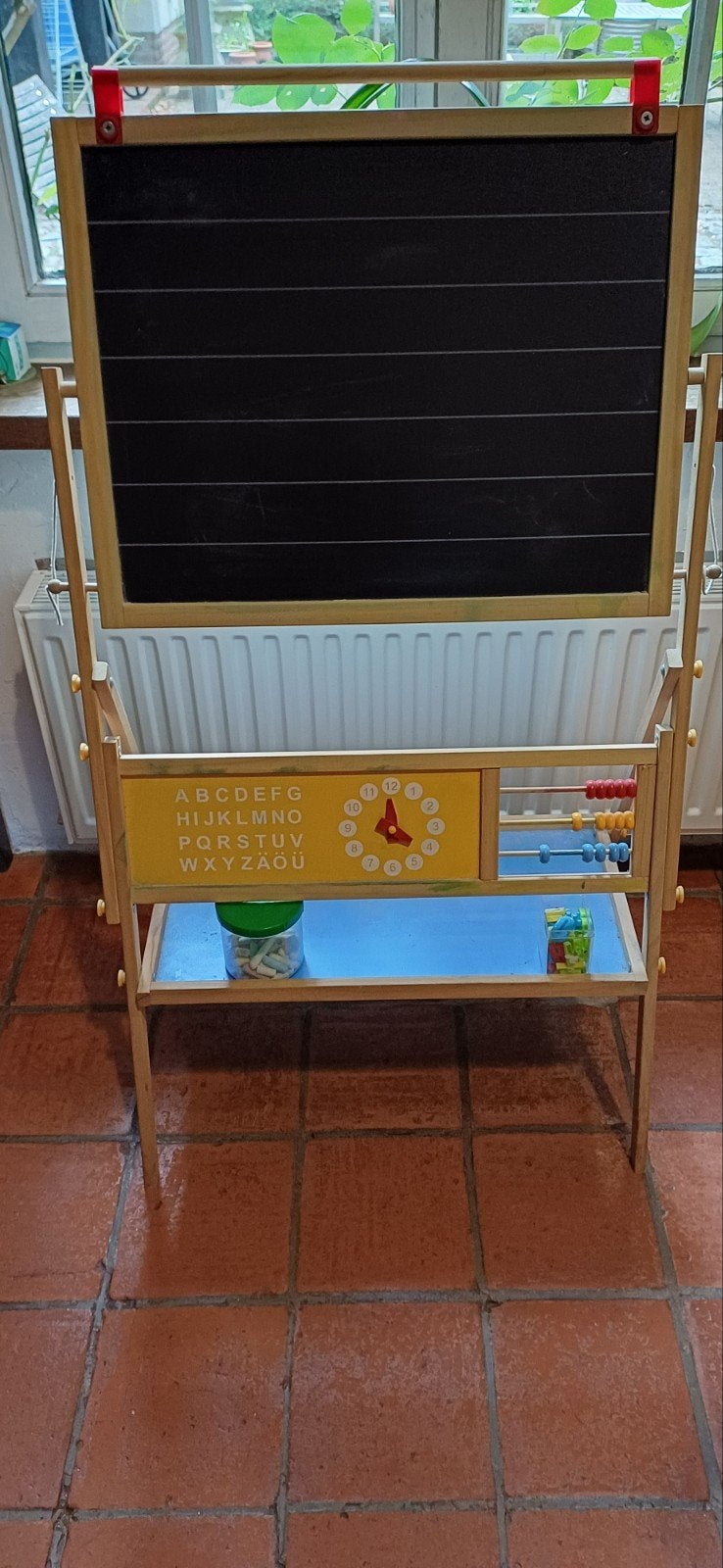 Schoolbord en tekenbord, Ophalen, Gebruikt, Meubelstuk of Keukentje