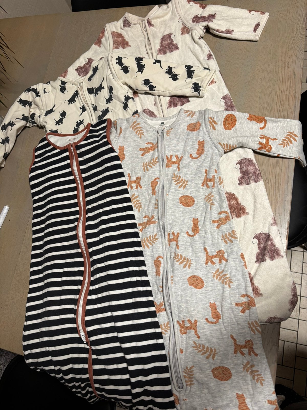 Slaapzakken 4x (hema), Kinderen en Baby's, Dekens, Slaapzakjes en Inbakerproducten, Ophalen, Gebruikt, Hema, Slaapzak