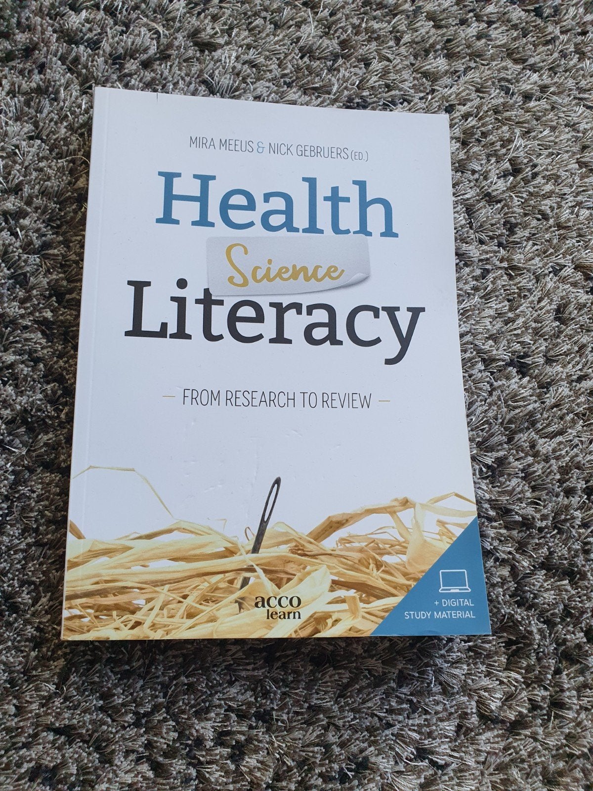Health Science Literacy - Nick Gebruers, Nick Gebruers; Mira Meeus, Overige wetenschappen, Ophalen of Verzenden, Zo goed als nieuw