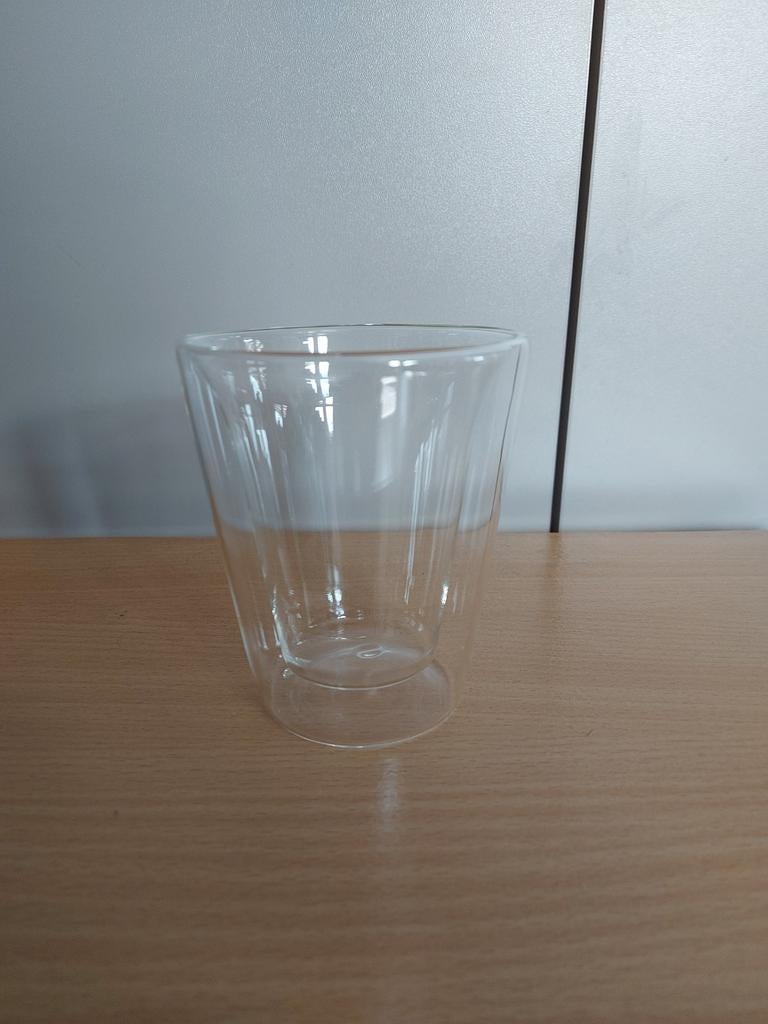 Verre double paroi, Ophalen of Verzenden, Glas