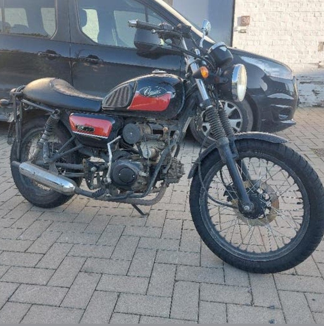 Hanway classic 50cc, Fietsen en Brommers, Brommers | Overige merken, Ophalen, Hanway, Klasse B (45 km/u), Zo goed als nieuw