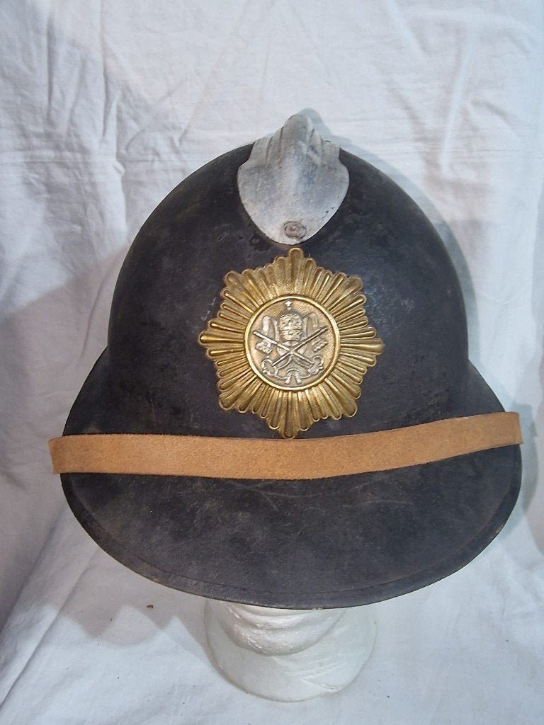 Casque Adrian WWII de la Garde pontificale du Vatican, Enlèvement ou Envoi, Armée de terre, Casque ou Béret