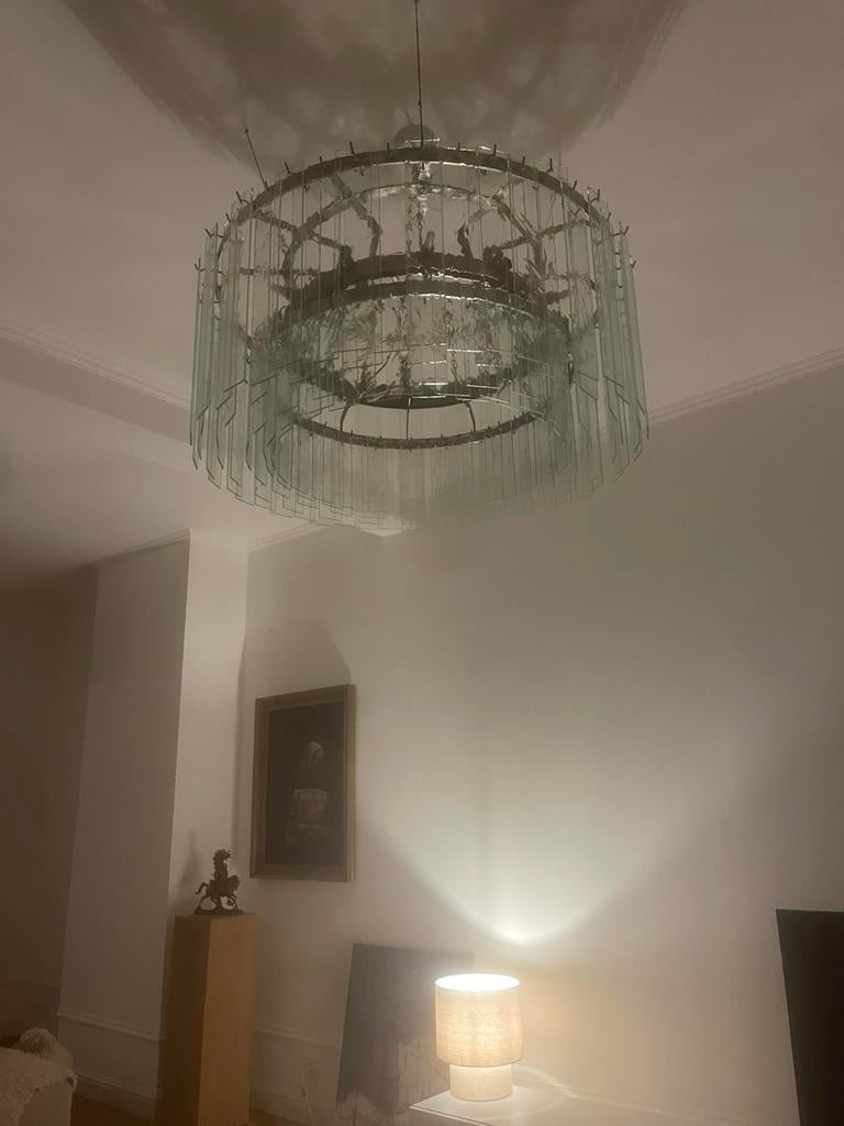 Chandeliers, Enlèvement, Utilisé, Verre
