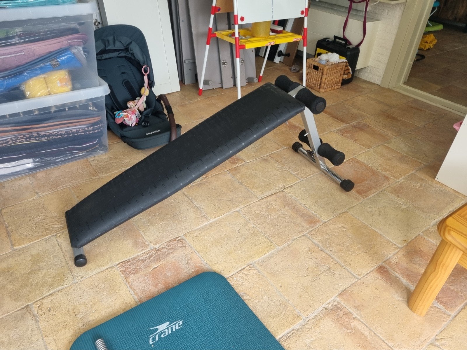 fitnessbank voor buikspieren, Sport en Fitness, Ophalen