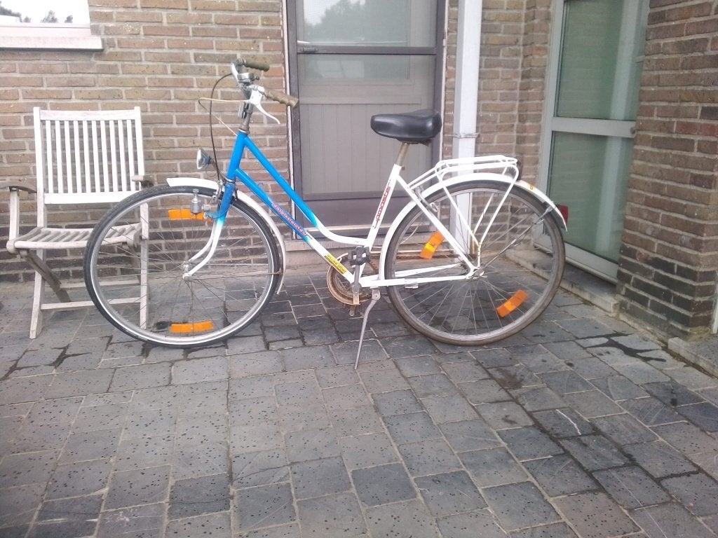 Fiets, 47 tot 50 cm, Ophalen, Gebruikt, Velgrem