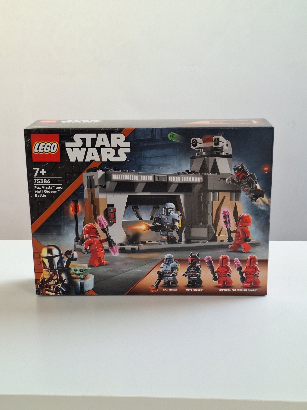 Lego Paz Vizsla en Moff Gideon duel (75386), Ophalen