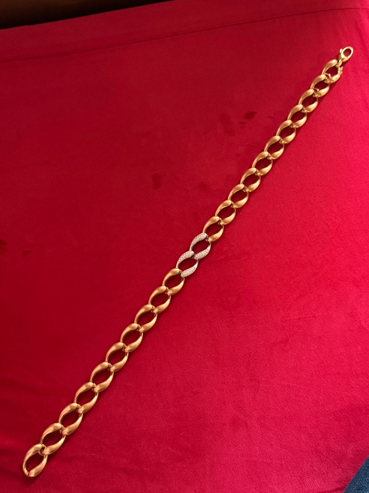 Collier avec diamants en or 18 carats, Bijoux, Sacs & Beauté, Or, Comme neuf, Or, Enlèvement