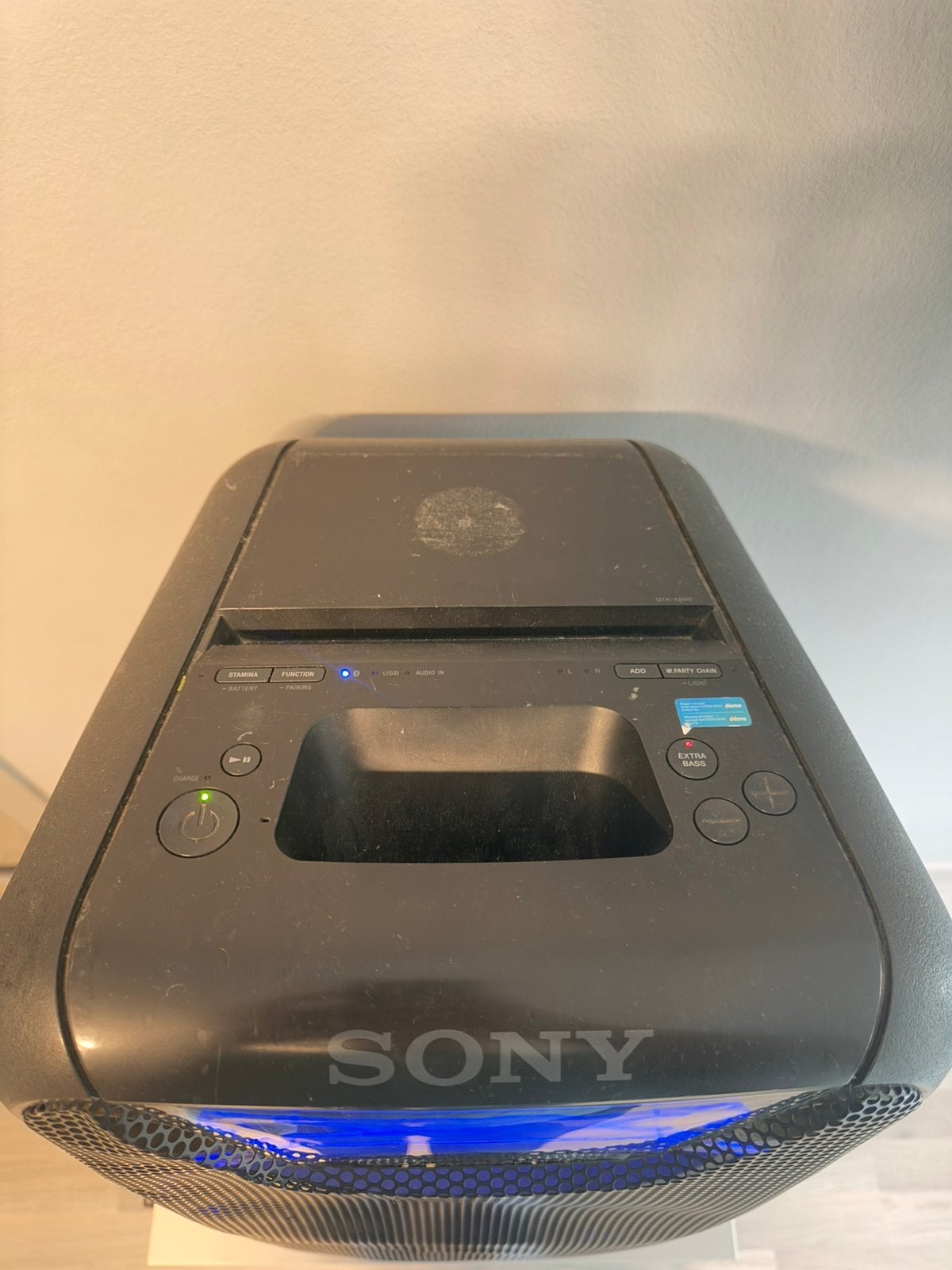 Enceinte baffle Sony, Enceinte portable, Comme neuf, Enlèvement, Sony