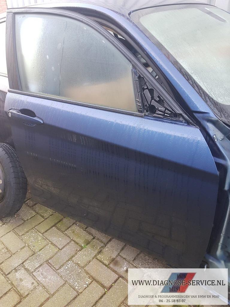 Bmw 1er F20 5 deurs  rechts voor portier met ruit, Ophalen, Gebruikt, -, Deur