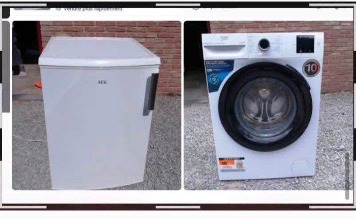 Frigo et/ou machine à laver, Electroménager, Enlèvement, Comme neuf