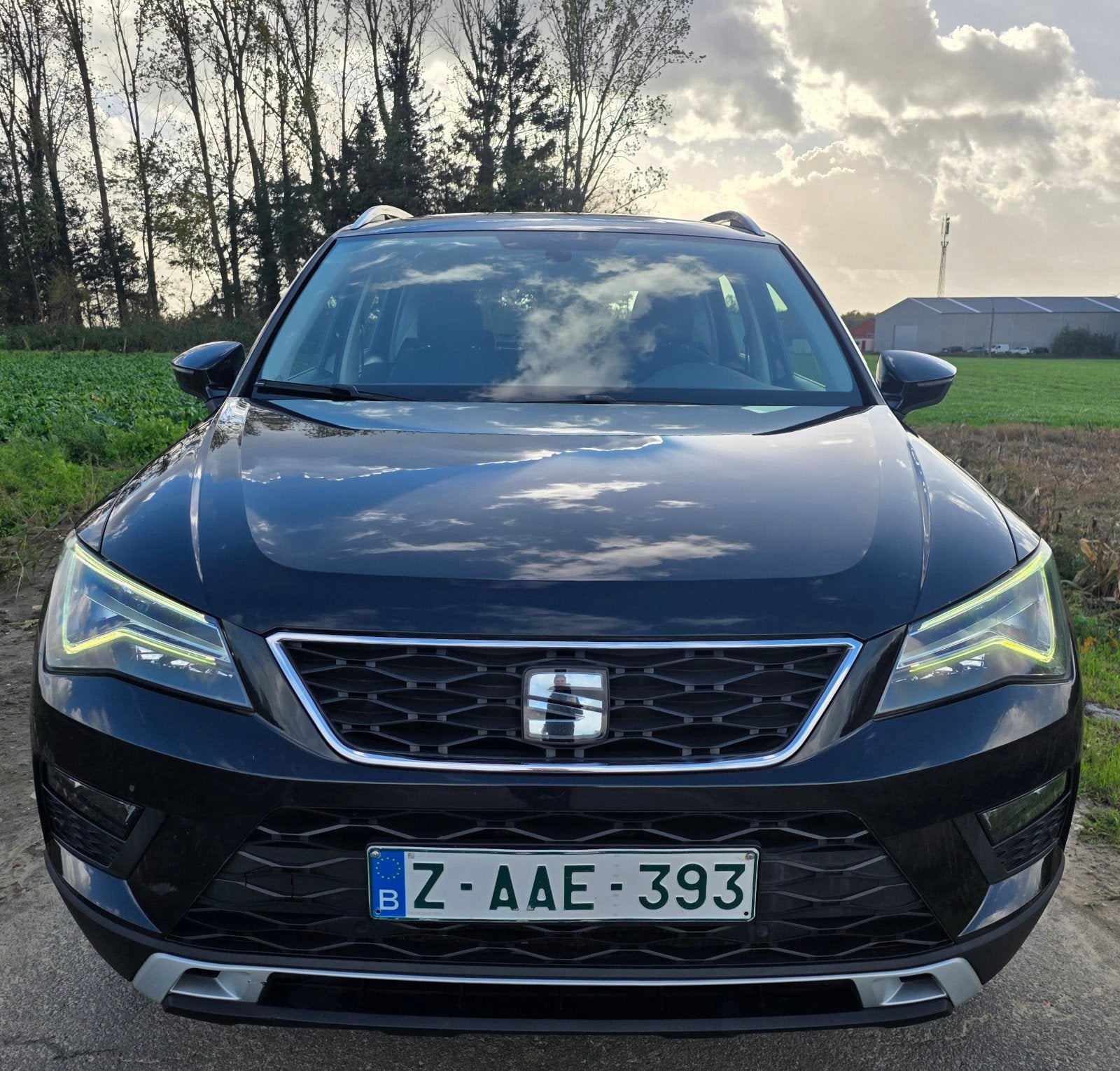 Seat Ateca 1.0 Tsi Euro 6, Auto's, Voorwielaandrijving, Stof, Zwart, Bedrijf