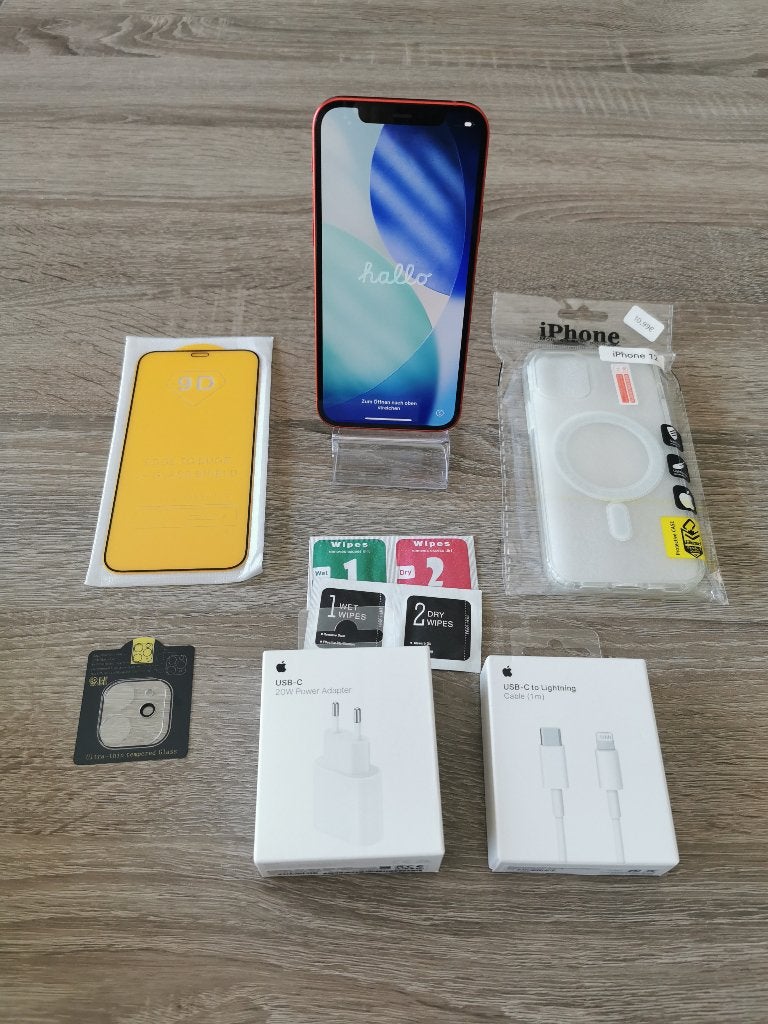 Iphone 12 Rode 256gb ***Met Nieuw Baterij***, Telecommunicatie, Mobiele telefoons | Apple iPhone, 256 GB, Ophalen of Verzenden