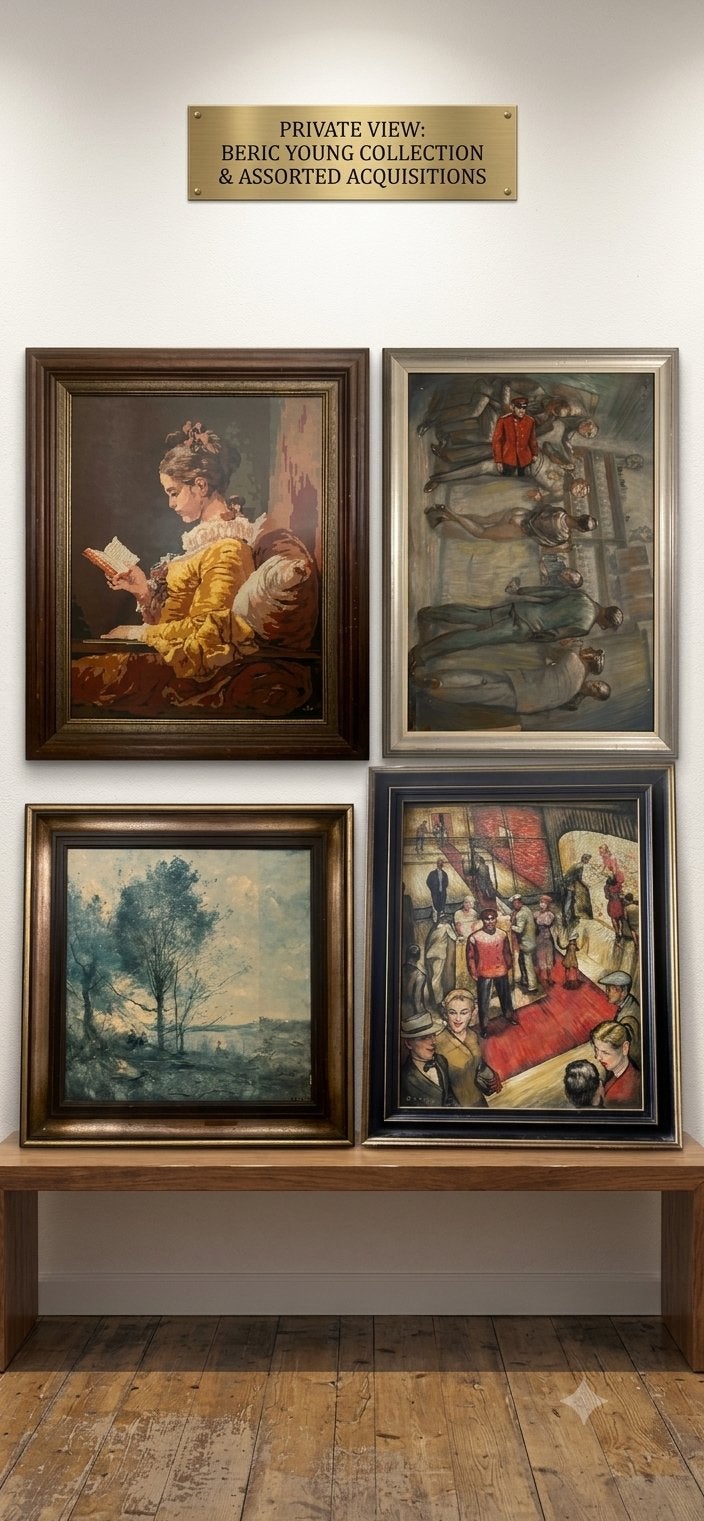 Gekende schilderijen, Antiek en Kunst, Ophalen, Gedateerd, Doek, Landschap