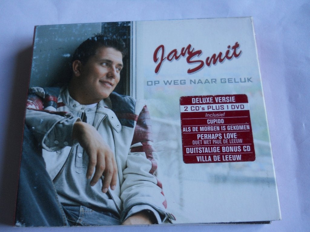 2 CD S + 1 DVD - JAN SMIT - OP WEG NAAR GELUK, Cd's en Dvd's, Eerste persing, Boxset, Ophalen of Verzenden, Zo goed als nieuw