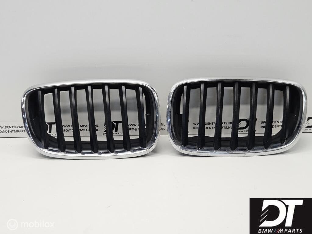 Grille set BMW X5 E70 X6 E71 51137157687 51137157688, Gebruikt, Ophalen of Verzenden, BMW