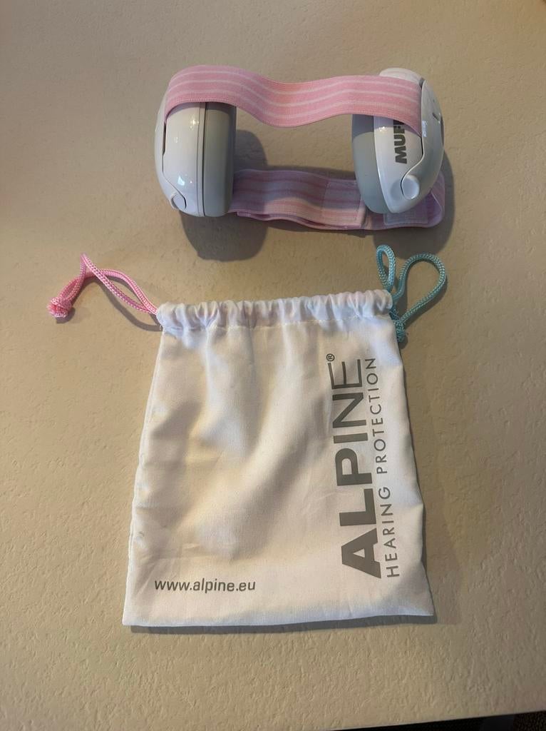 Alpine muffy gehoorbescherming baby, Enlèvement, Comme neuf