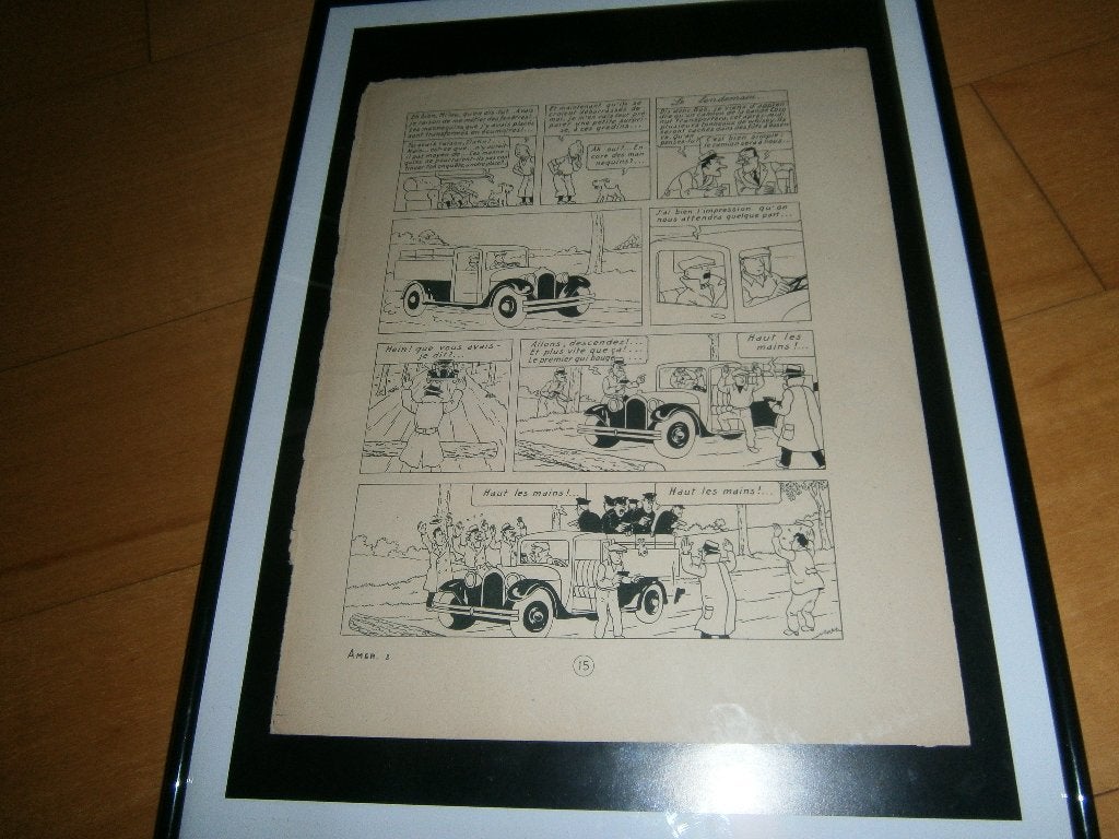 TINTIN, Collections, Envoi, Tintin