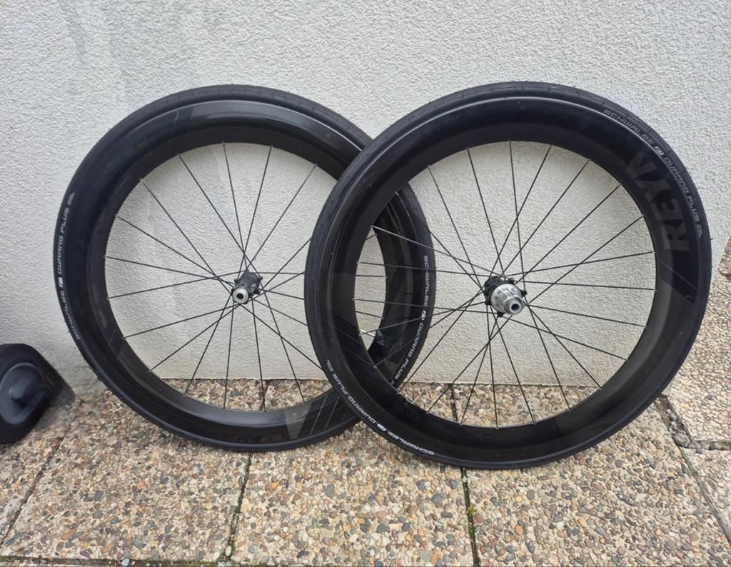 Carbon wielen Reynolds, Fietsen en Brommers, Ophalen, Carbon