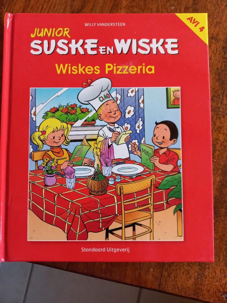 Suske en wiske junior  Wiskes pizzeria NIEUW, Enlèvement, Neuf