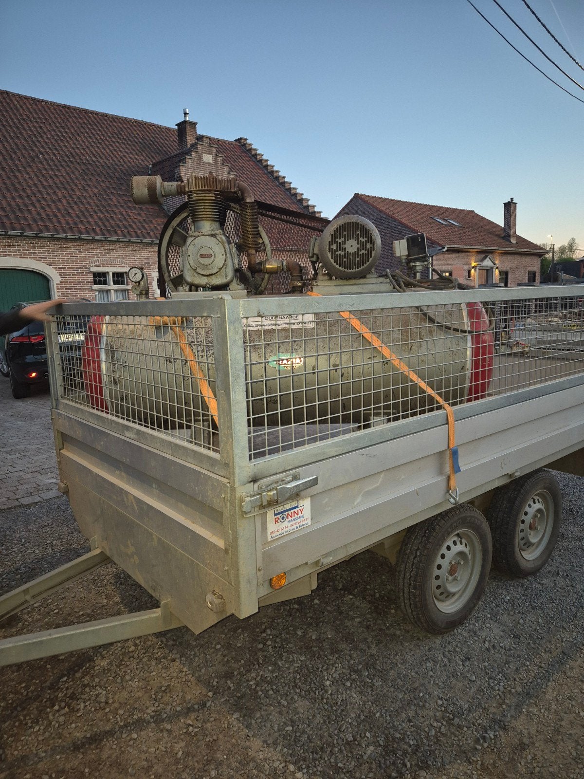 Compressor 500 liter, Zakelijke goederen, Landbouw | Werktuigen, Ophalen of Verzenden