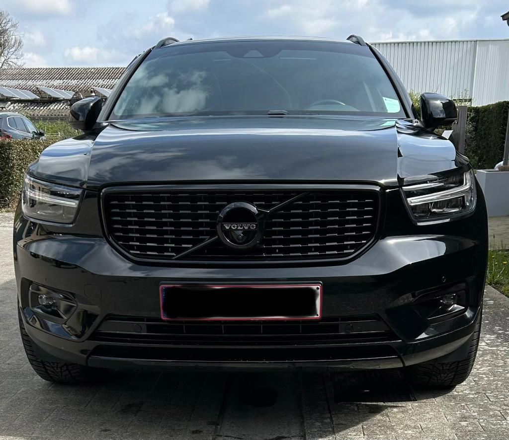 Volvo xc40 R-design, Automaat, Leder en Stof, Zwart, 5 deurs