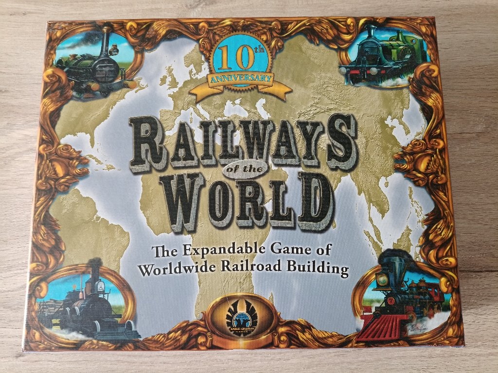 Railways of the world: 10 year anniversary edition, Trois ou quatre joueurs, Enlèvement, Comme neuf