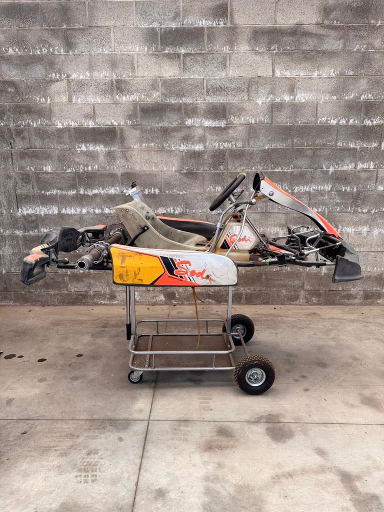 Kart Sodi KZ Shifter, Enlèvement, Kart