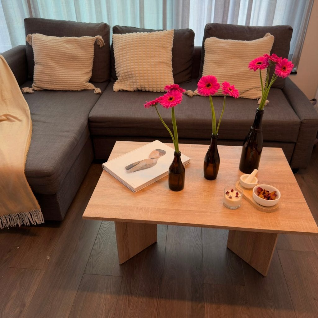 Coffee Table, 50 tot 100 cm, Wood Color, Zo goed als nieuw, 50 tot 100 cm