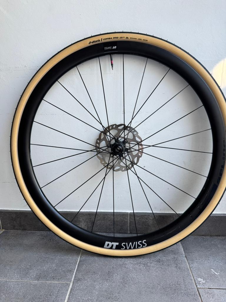 DT Swiss PRC 1400 Spline, Vélos & Vélomoteurs, Vélos Pièces, Comme neuf, Roue, Carbone, Racefiets, Enlèvement