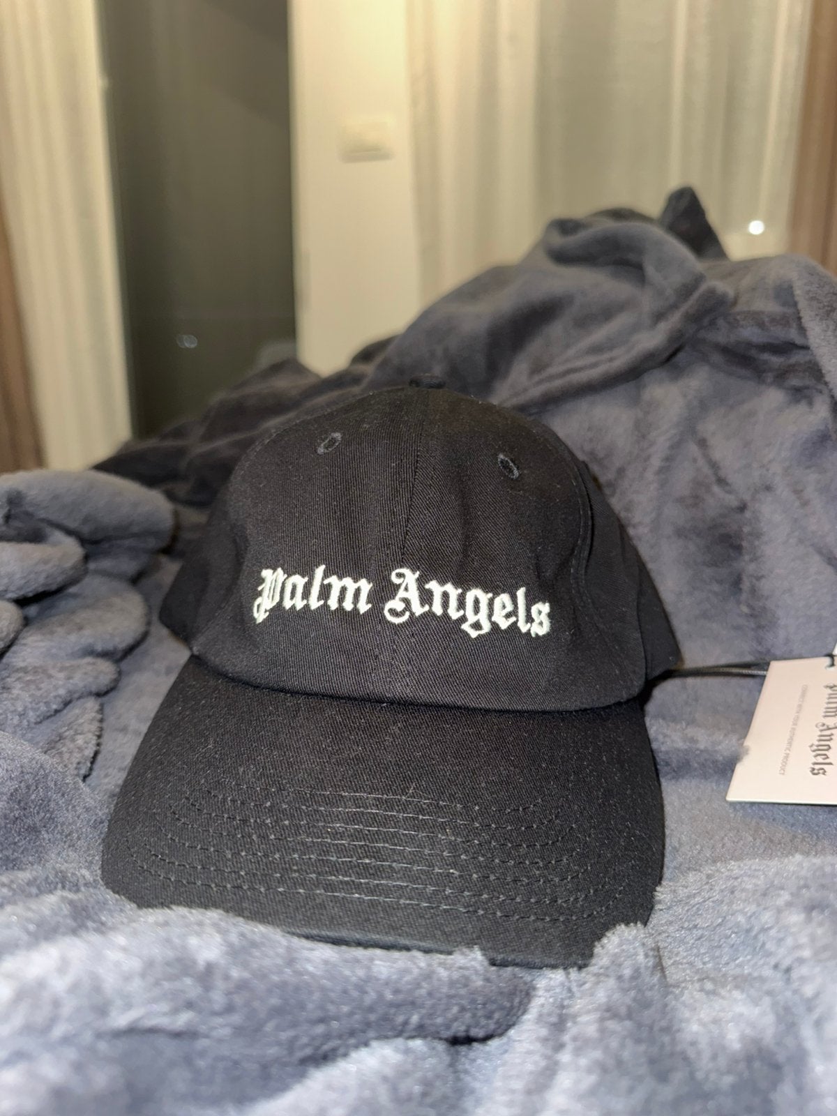NOUVEAU : Casquette Palm Angels Classic Logo - Noir/blanc, Envoi, Neuf, One size fits all, Casquette