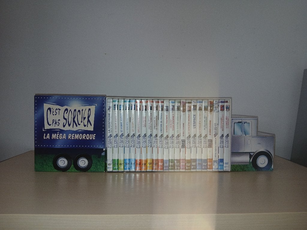 Coffret : Camion + remorque DVDs C'est pas sorcier  (31 DVD), CD & DVD, DVD | Documentaires & Films pédagogiques, À partir de 6 ans
