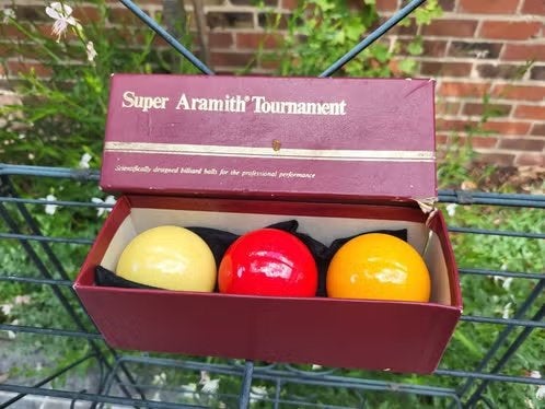 Set de boules de billard belge - Super Aramith Tournament, Enlèvement ou Envoi