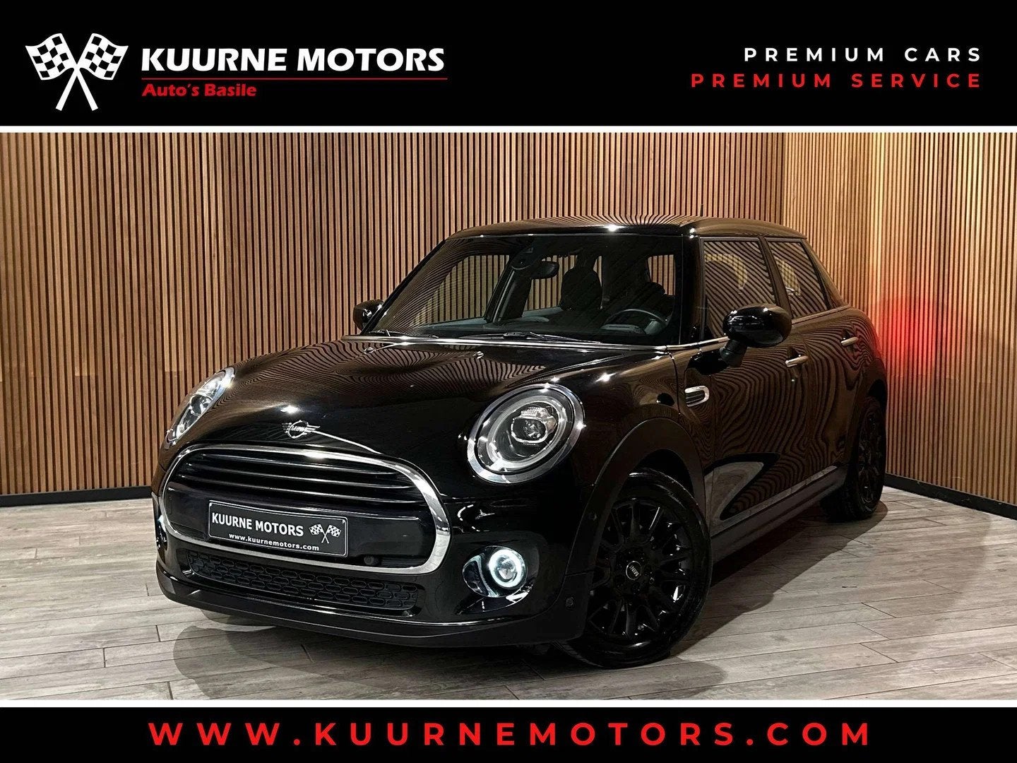 MINI Cooper 1.5iA 5d. Alu16"/Led/VerwZet/Acc/Cam/Pdc/Hk/Gps/, Auto's, Mini, Stof, Gebruikt, 136 pk, Zwart