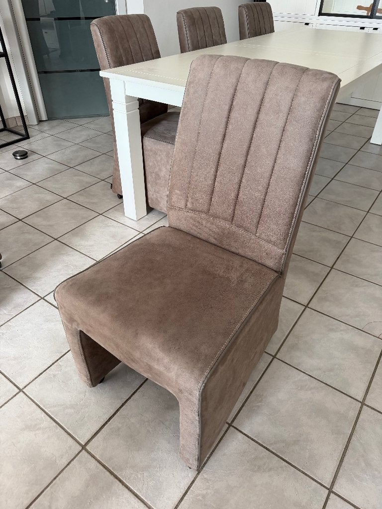 Set van 6 comfortabele eetkamerstoelen, Ophalen