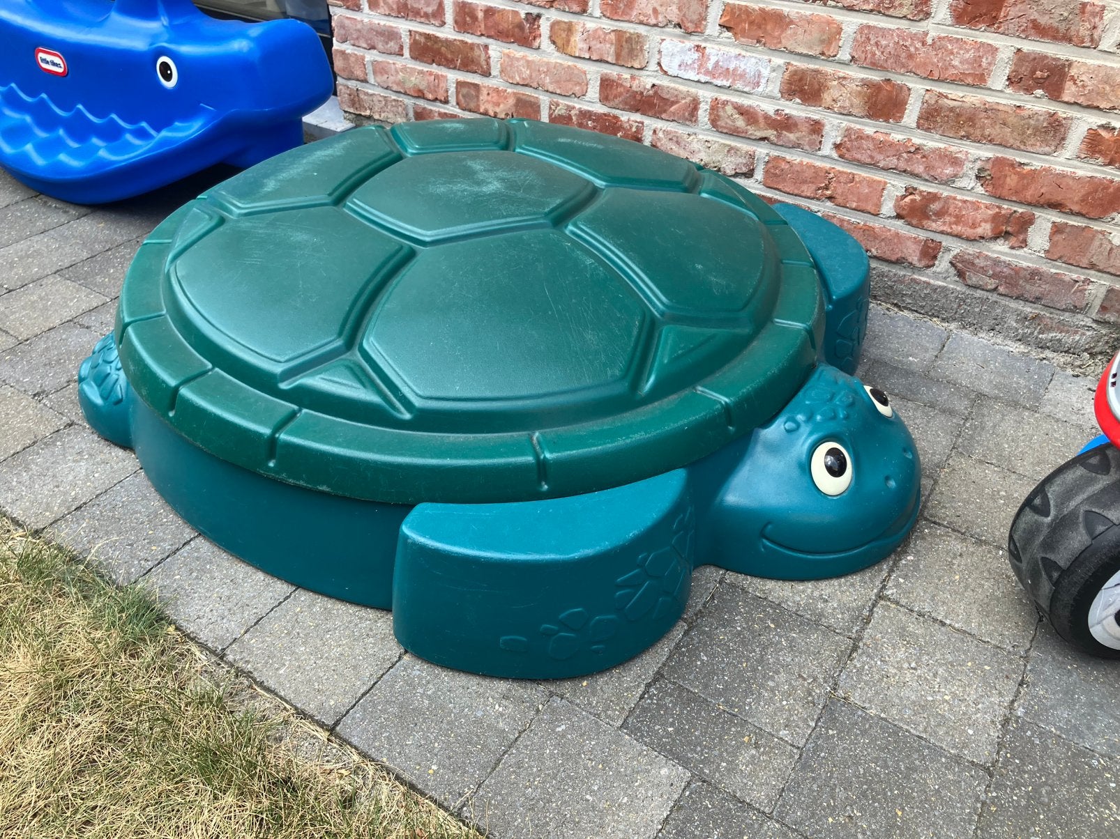 Little tikes schildpad, Kinderen en Baby's, Speelgoed | Buiten | Zandbakken, Ophalen, Gebruikt