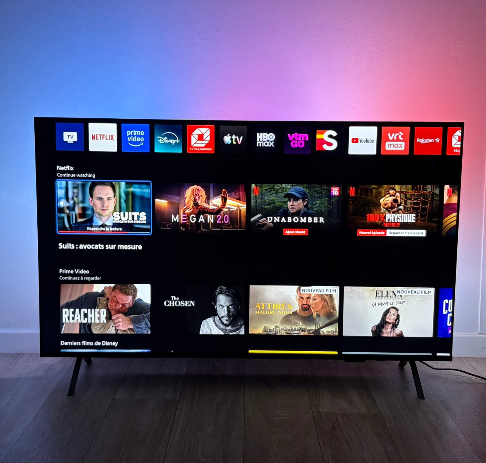 Smart TV philips Ambilight 50’, Audio, Tv en Foto, Ophalen, Zo goed als nieuw, Philips, Smart TV