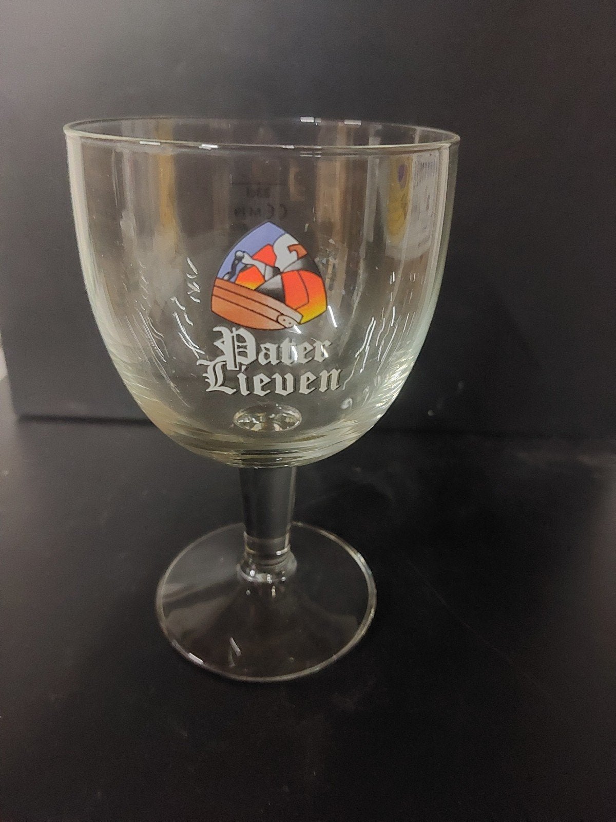 Pater Lieven bierglas, Verzamelen, Glas en Drinkglazen, Ophalen of Verzenden, Nieuw, Bierglas