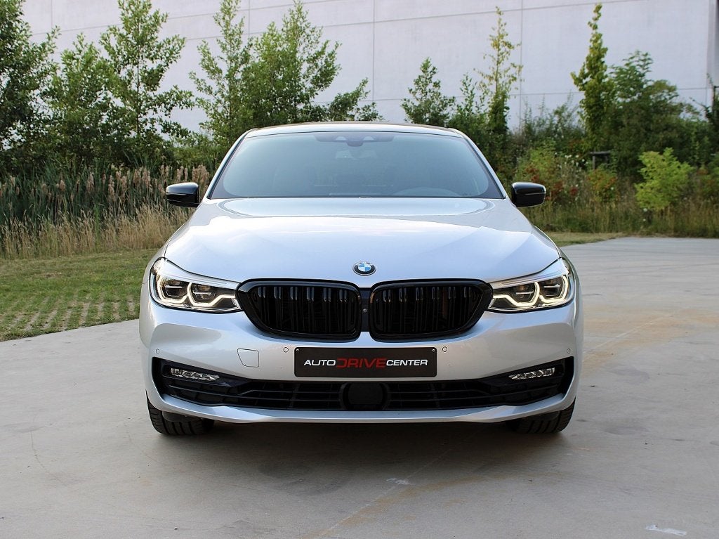 ✅Bmw 630i GT * Sport Line * Caméra 360 *, Cuir, Argent ou Gris, Achat, Phares entièrement LED